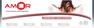 AmorStudio.eu - filmy i spoty reklamowe, wizerunek firmowy oraz projekty wizyt�wek, ulotek, plakat�w, baner�w.