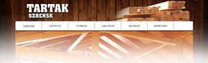 TartakSzrensk.pl - wi�ba dachowa, tarcica, drewno opa�owe.